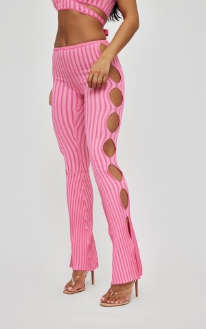 Colanti Pretty Little Thing Two Tone Knit Cut Out Side Roz | WVZR80724