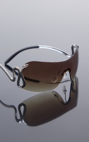 Ochelari de Soare Pretty Little Thing Snake Detail 90S Visor Maro | XRNI53829