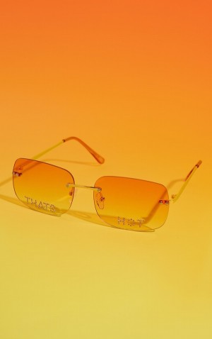 Palarie Pretty Little Thing Diamante Frameless Roz | MHNY86352