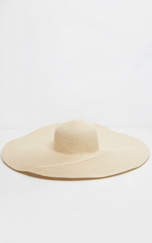 Palarie Pretty Little Thing Extra Large Oversized Sun Albi | KXSB12986