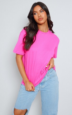 Tricouri Pretty Little Thing Hot Worldwide Back Print Roz | VZEC50732