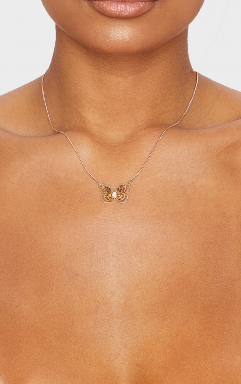 Bijuterii Pretty Little Thing Intricate Butterfly Aurii | MYEZ15769