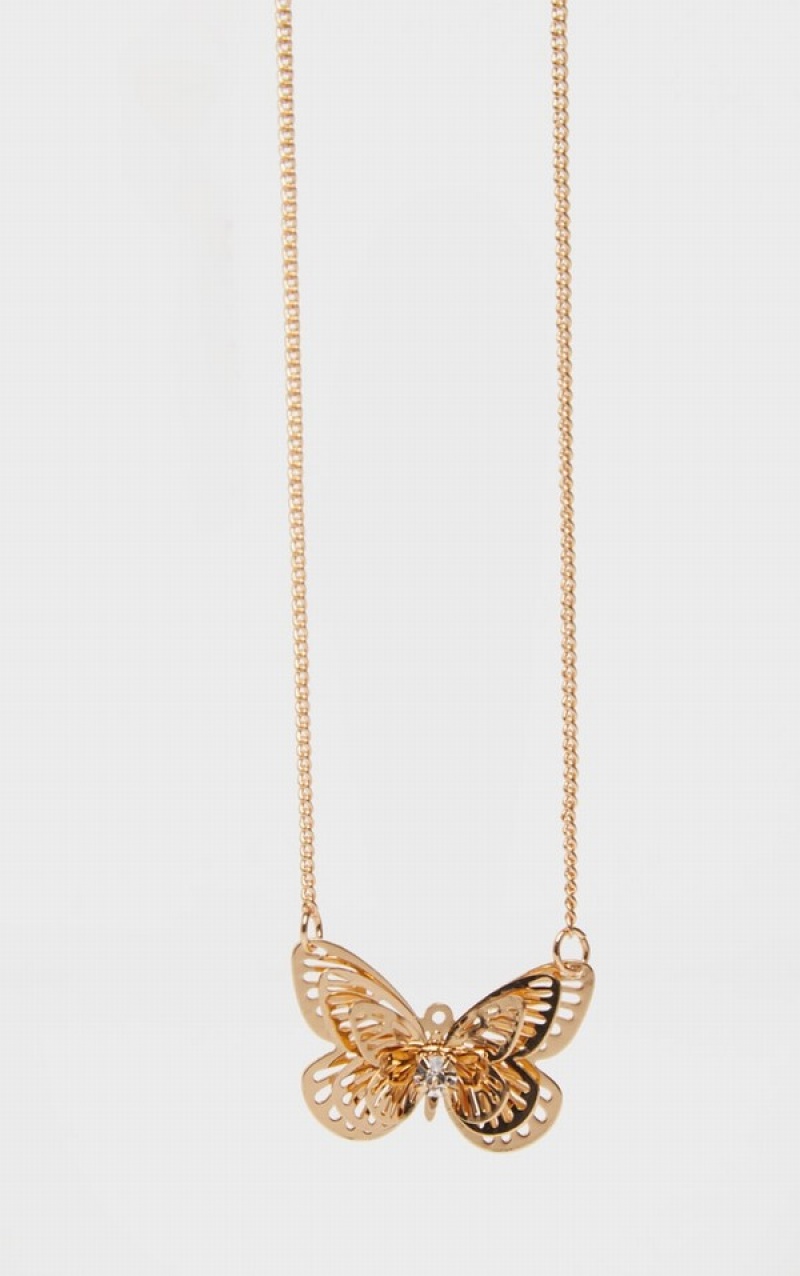 Bijuterii Pretty Little Thing Intricate Butterfly Aurii | MYEZ15769