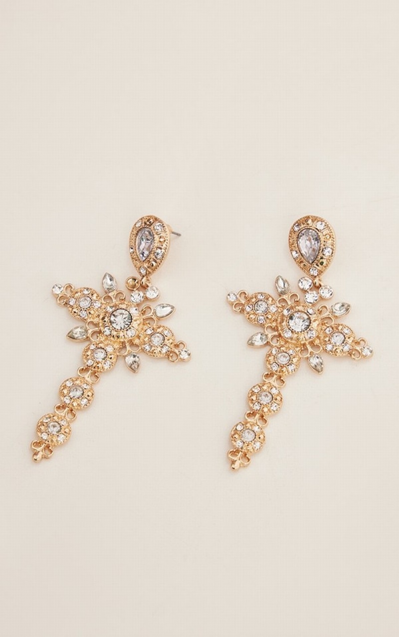 Bijuterii Pretty Little Thing Oversized Cross Statement Aurii | VJOI24519