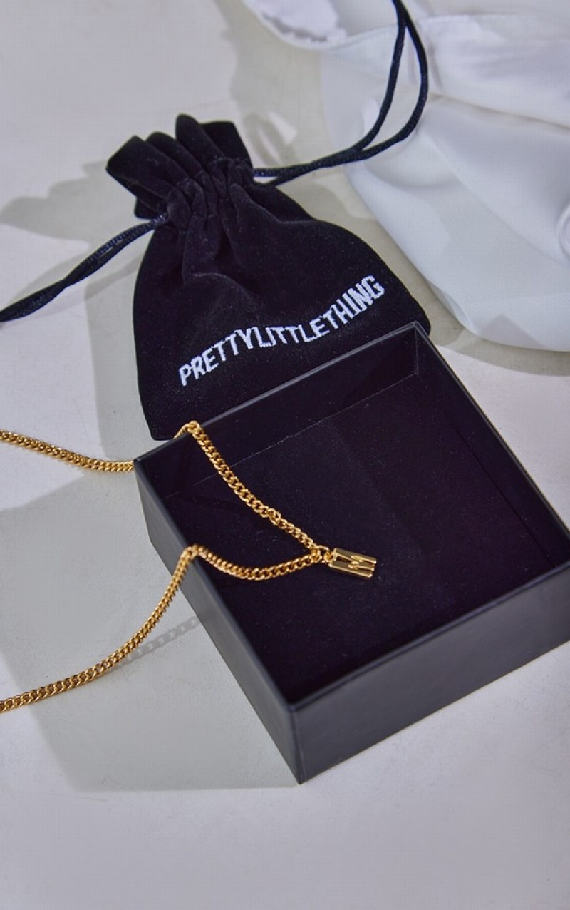 Bijuterii Pretty Little Thing Real Plated M Letter Aurii | TXMY72140