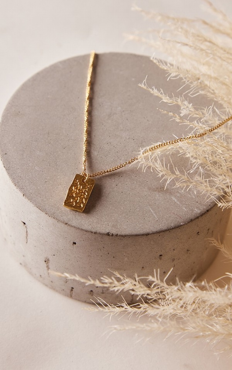 Bijuterii Pretty Little Thing Real Plated Dainty HammePendant Aurii | SPDB39867