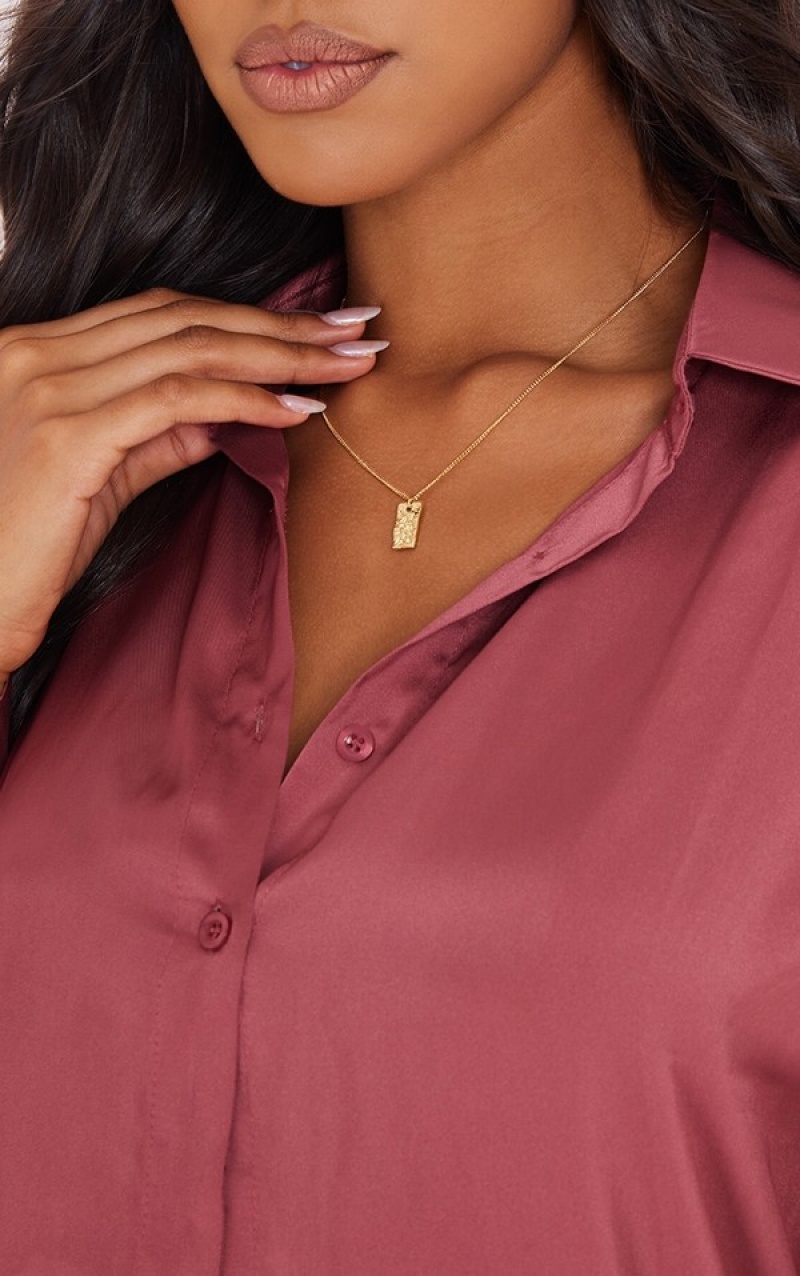 Bijuterii Pretty Little Thing Real Plated Dainty HammePendant Aurii | SPDB39867