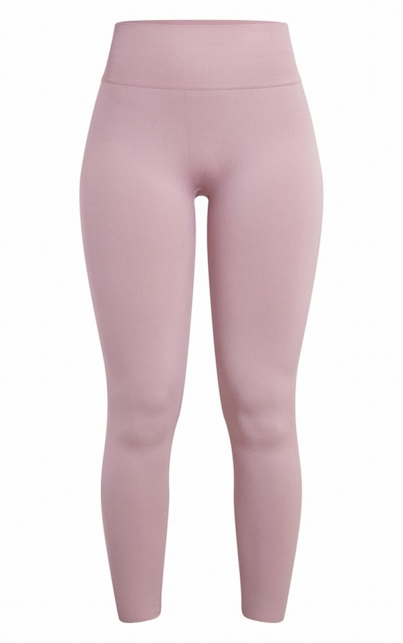 Colanti Pretty Little Thing Dusty Basic Seamless High Talie Gym Roz | UEIW34615