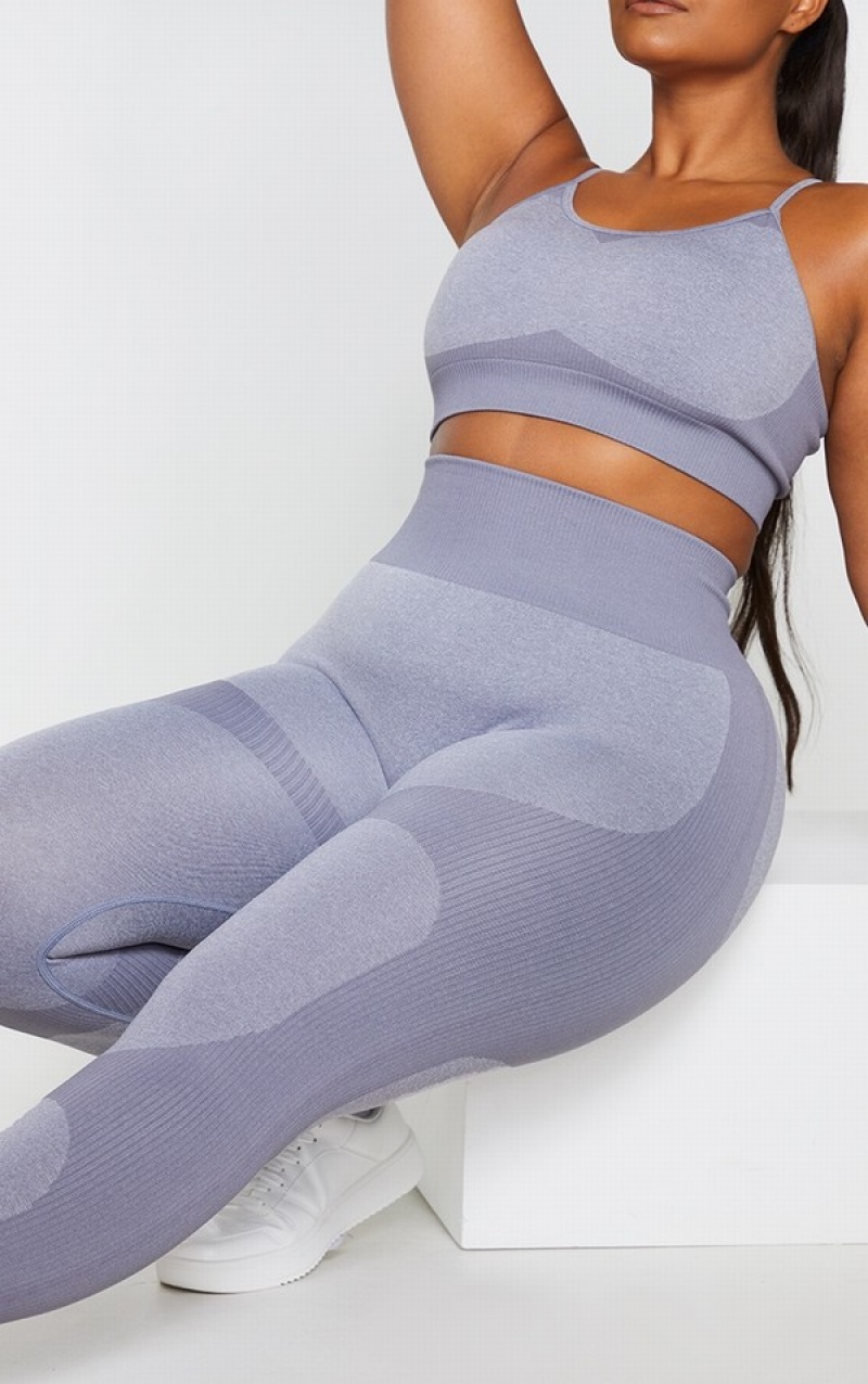 Colanti Pretty Little Thing Plus Charcoal Seamless 2 Tone Contour Gri | CEFJ38476