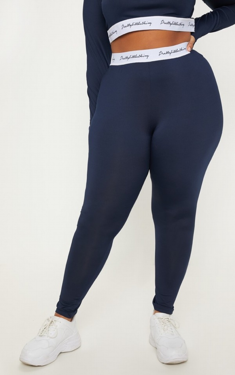 Colanti Pretty Little Thing Plus Elasticated Band Bleumarin | ORJU04391