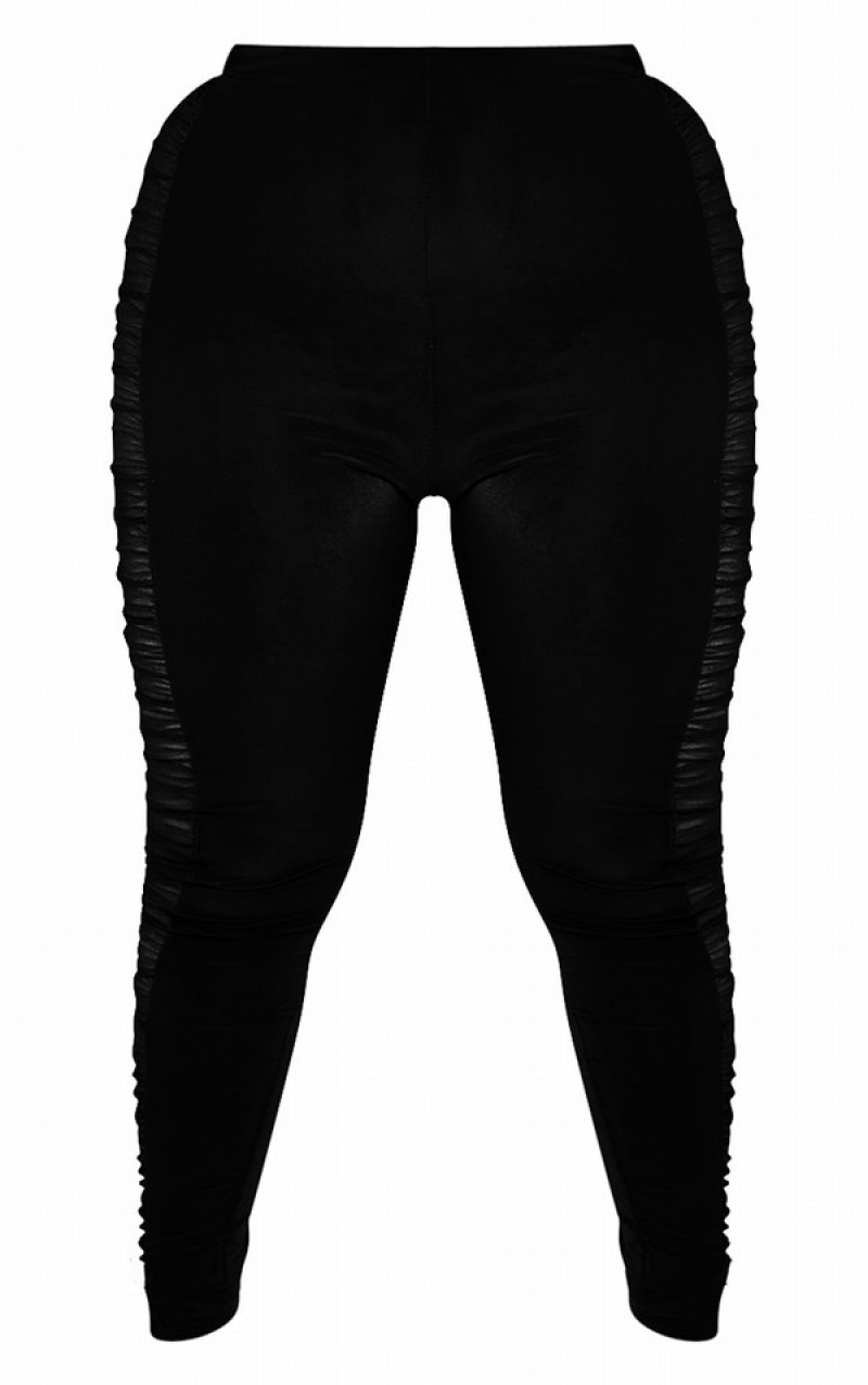 Colanti Pretty Little Thing Plus Mesh Side Panel Negrii | GNBZ24075