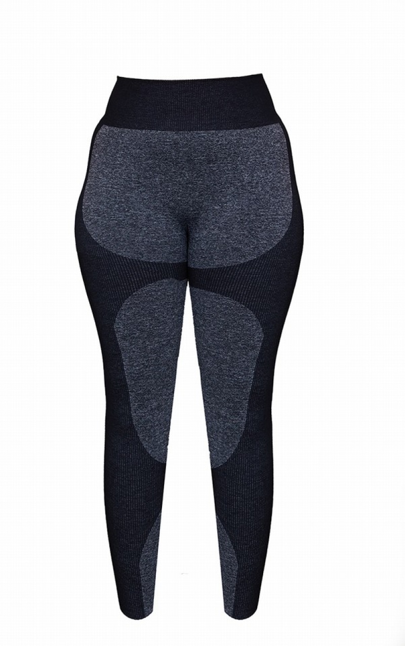 Colanti Pretty Little Thing Plus Seamless 2 Tone Contour Negrii | VUGC70439