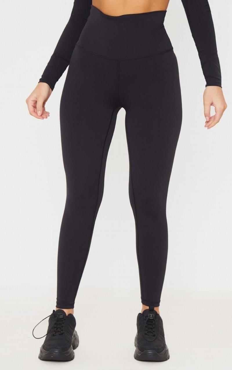 Colanti Pretty Little Thing Sculpt Super High Talie Gym Negrii | STBW45012