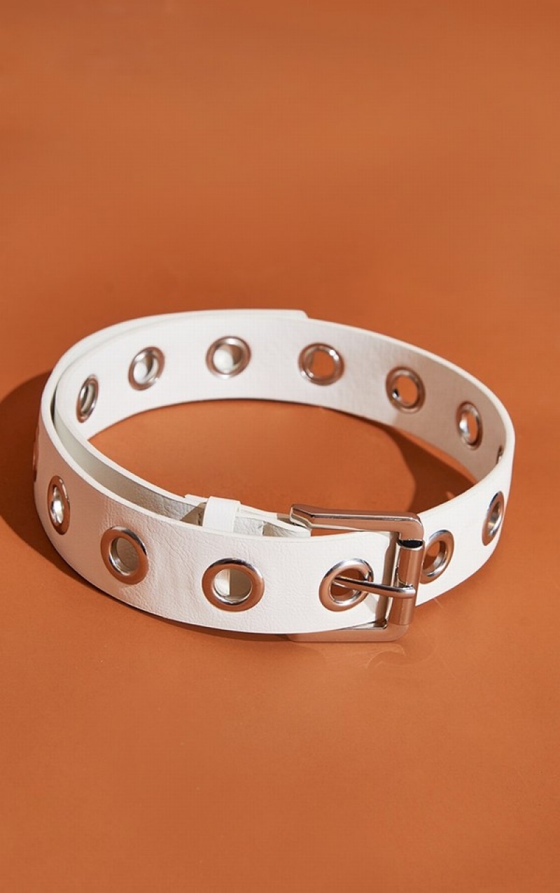 Curea Pretty Little Thing Eyelet Albi | MUWN27348