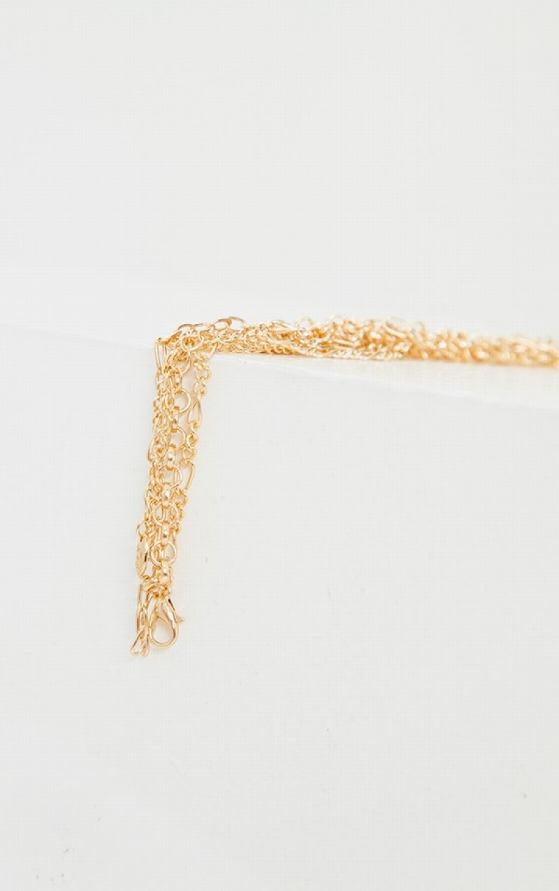 Geanta De Umar Pretty Little Thing Tan Oversized Weave With Chain Maro | SOGJ17324