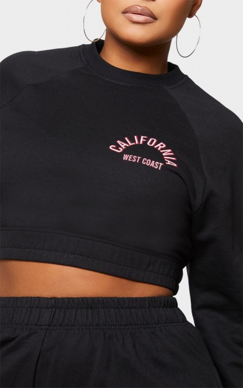 Hanorace Pretty Little Thing Plus California Cropped Negrii | SGPV83519