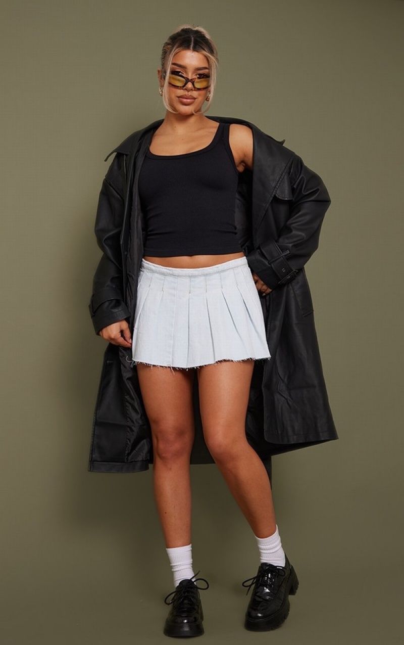 Maiouri Pretty Little Thing Snatched Rib Scoop Negrii | ZQER78195