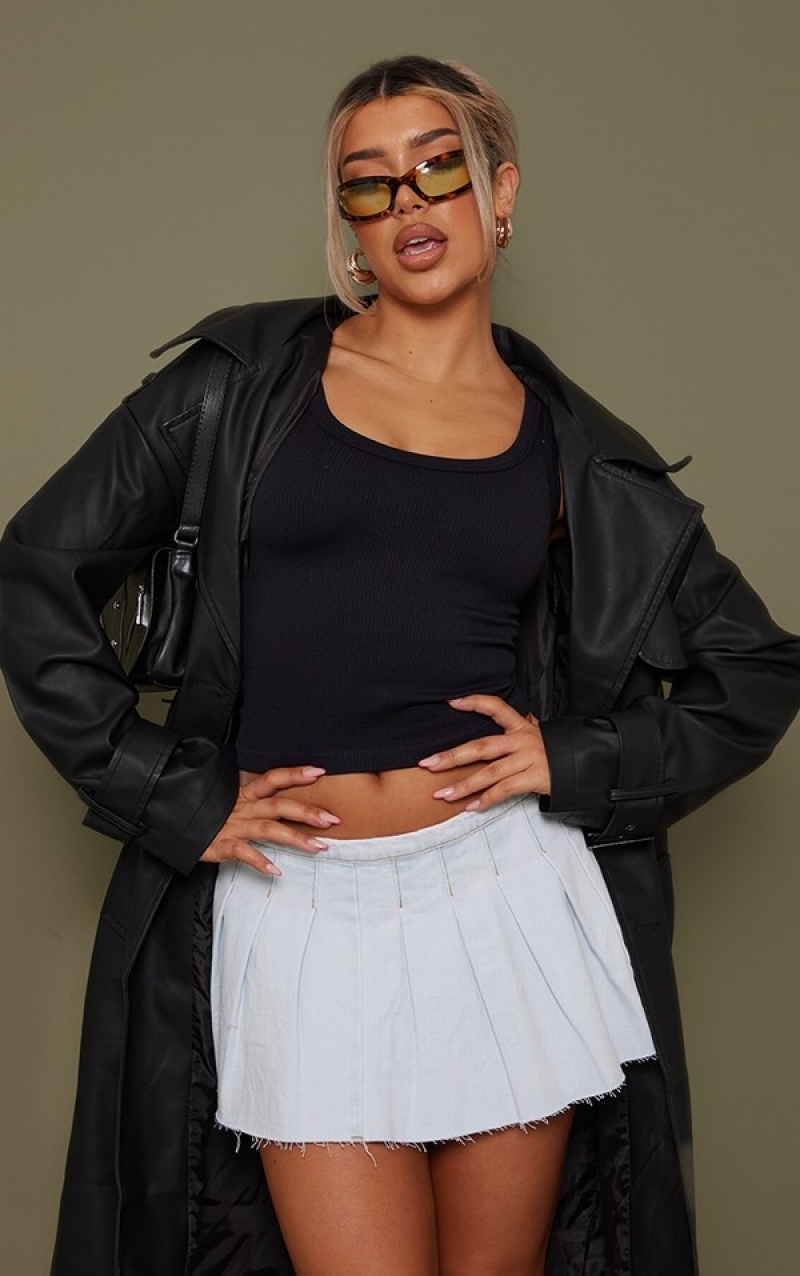 Maiouri Pretty Little Thing Snatched Rib Scoop Negrii | ZQER78195