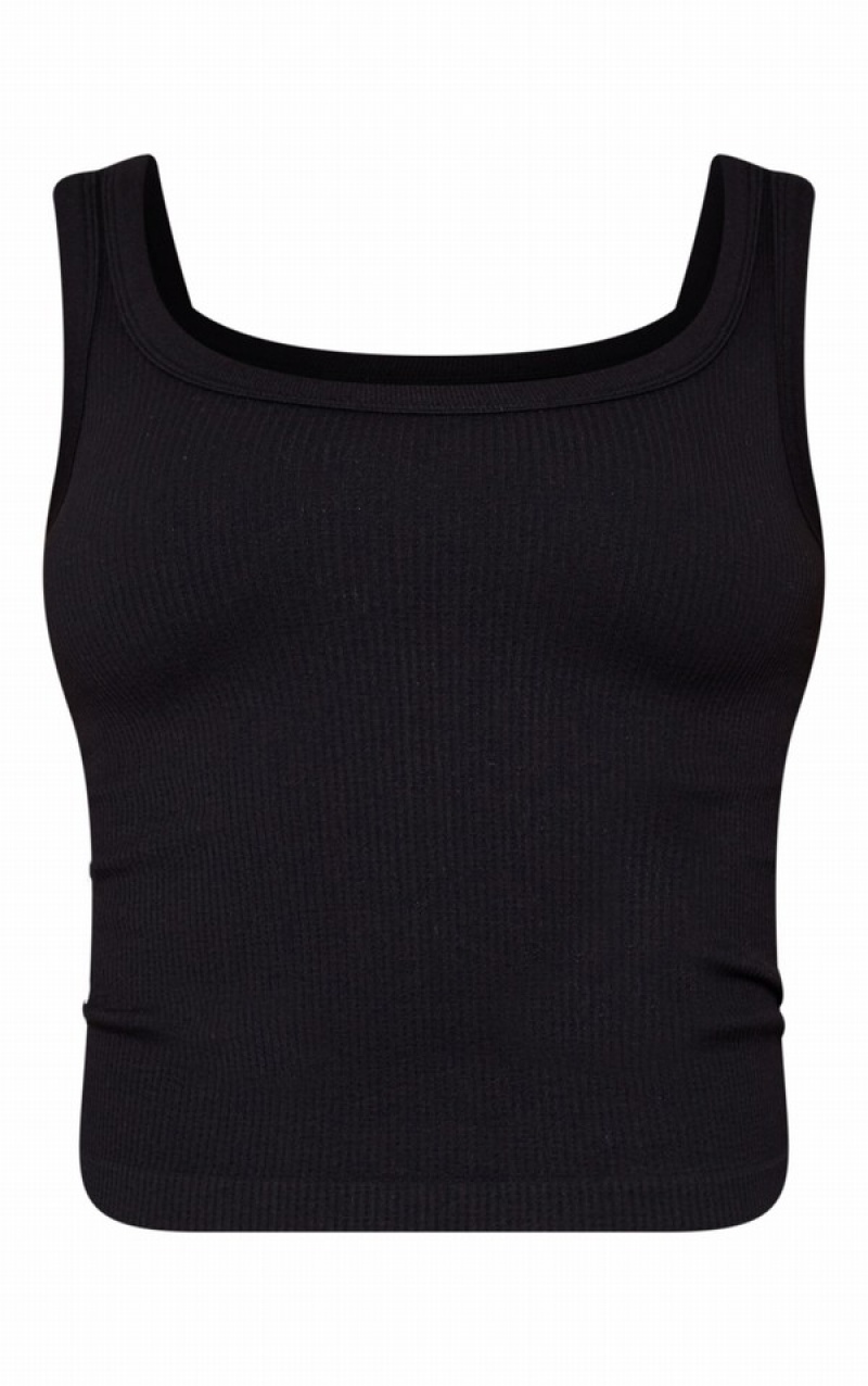 Maiouri Pretty Little Thing Snatched Rib Scoop Negrii | ZQER78195