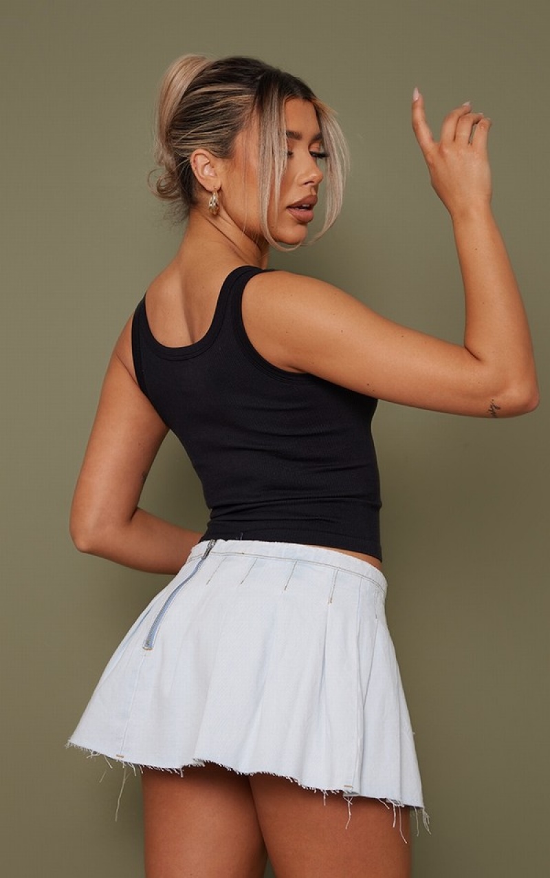 Maiouri Pretty Little Thing Snatched Rib Scoop Negrii | ZQER78195