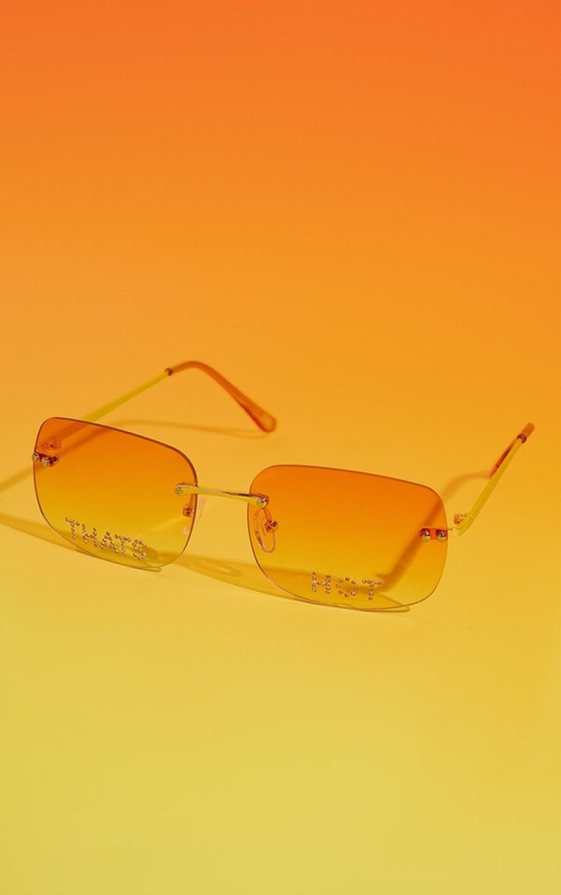 Palarie Pretty Little Thing Diamante Frameless Roz | MHNY86352
