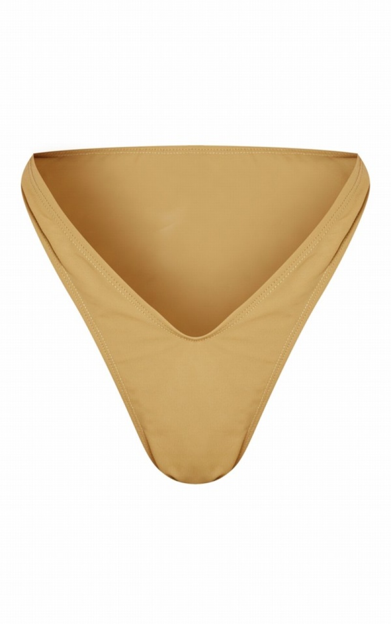 Pantaloni De Bikini Pretty Little Thing Stonezilian Gri | IQME82519