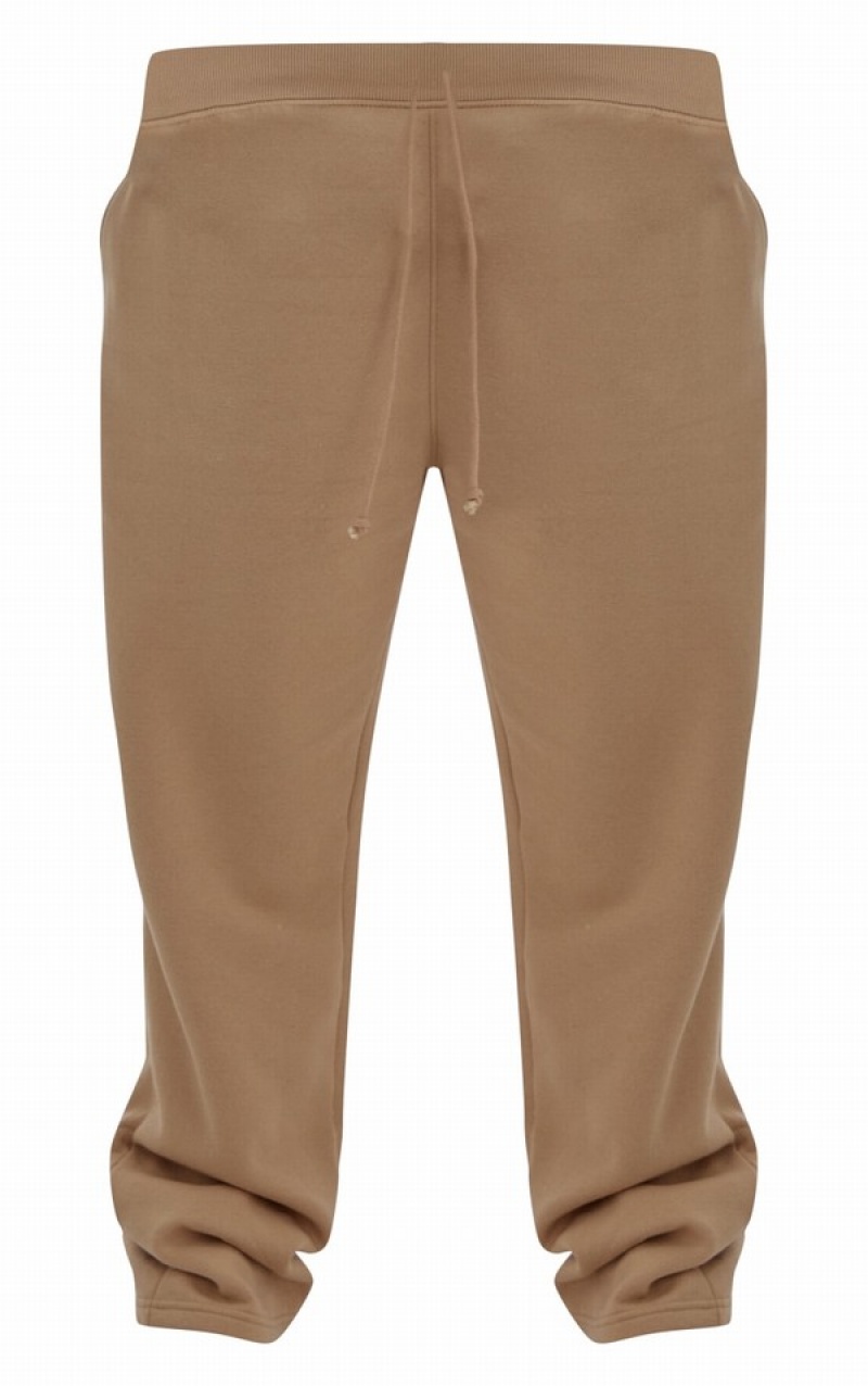 Pantaloni De Trening Pretty Little Thing Plus Flaredpant Bej | ZRGW85473