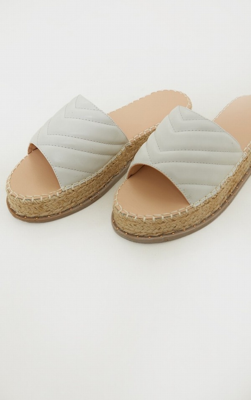 Sandale Pretty Little Thing Quiltedform Espadrile Albi | SEHU95418