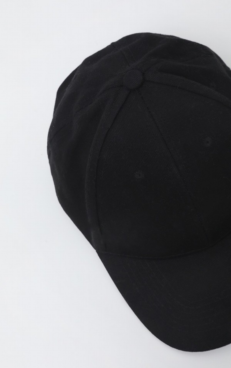 Sapca Pretty Little Thing Plain Baseball Negrii | MHZD52106