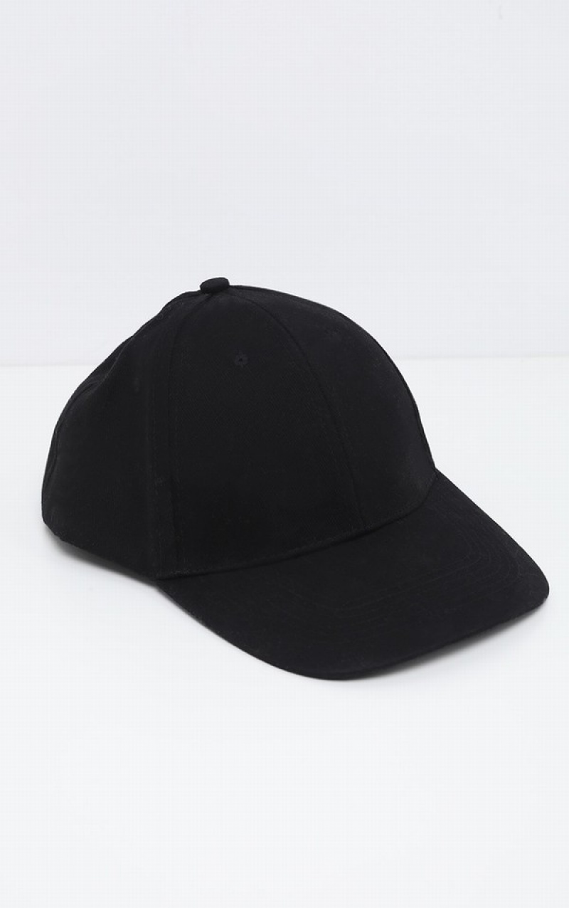 Sapca Pretty Little Thing Plain Baseball Negrii | MHZD52106