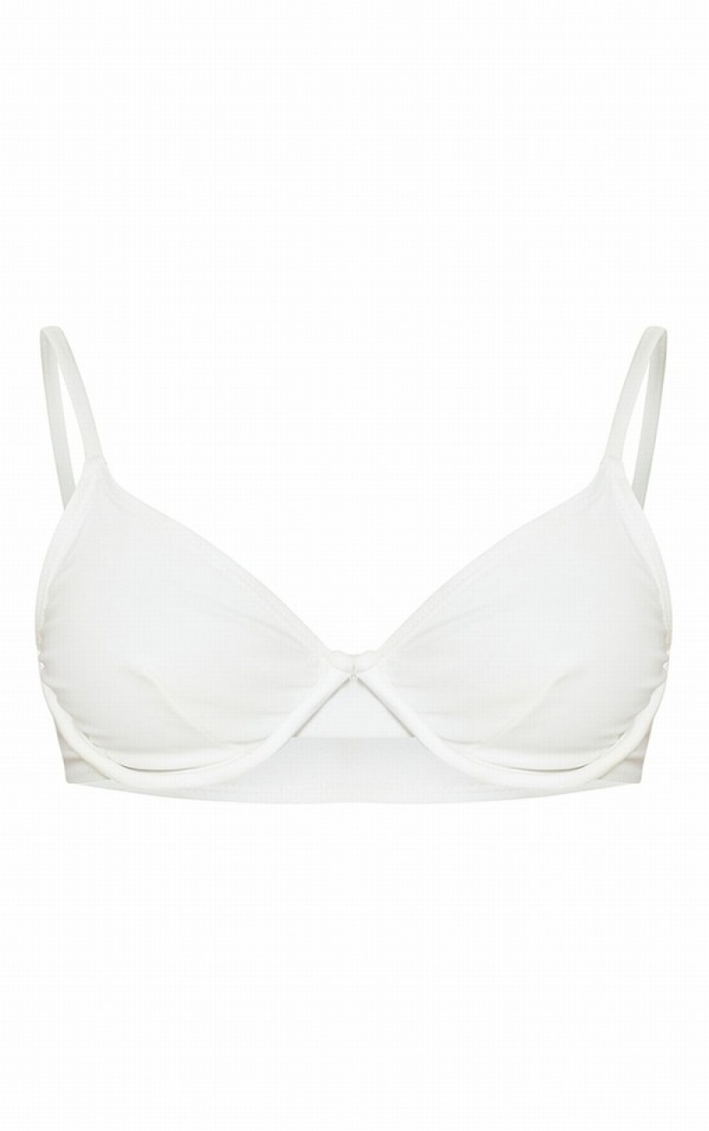 Topuri De Bikini Pretty Little Thing Push Up Cupped Mix Match Albi | WMDB52036